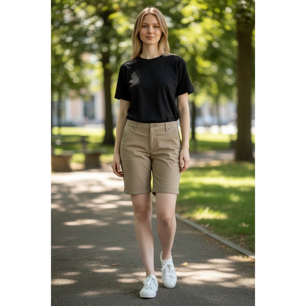 Bandolino Women's light BROWN Bermuda Shorts